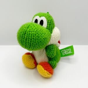 Nintendo amiibo Yoshi Knitted Character Figure Yoshi Series Woolly World Green